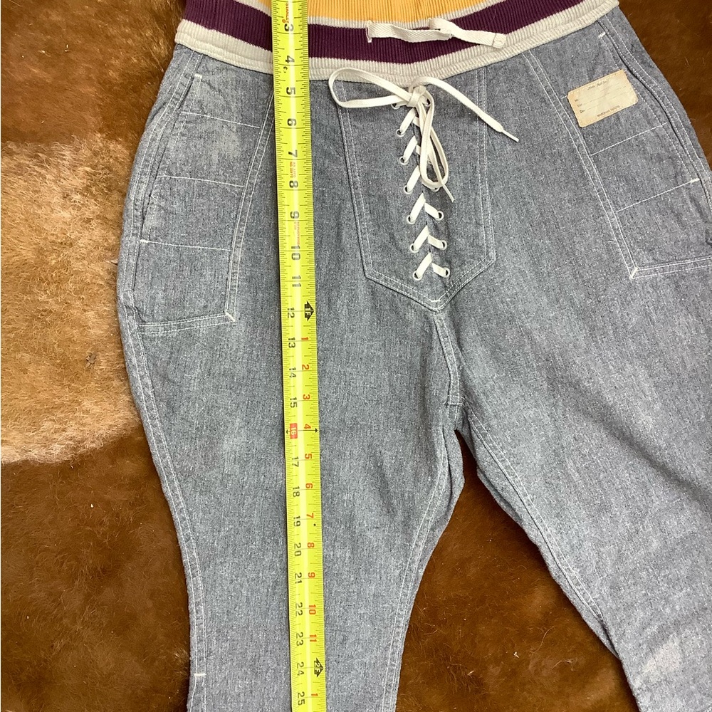 KAPITAL Denim Riding Lace Up Pants - Picture 11 of 11
